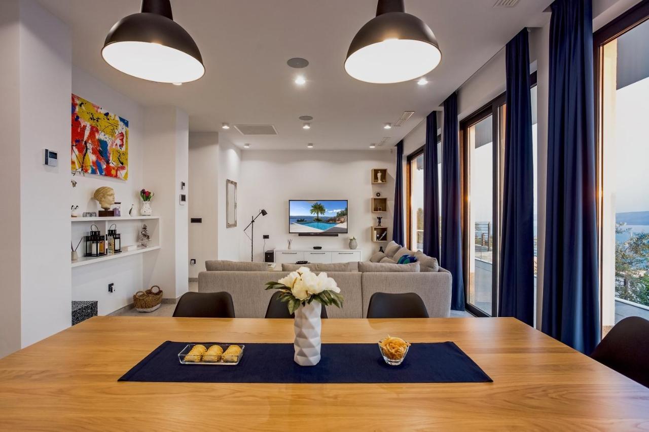 Villa Dispet With Heated Pool, Jacuzzi, Sauna And Cinema Celina Exterior foto