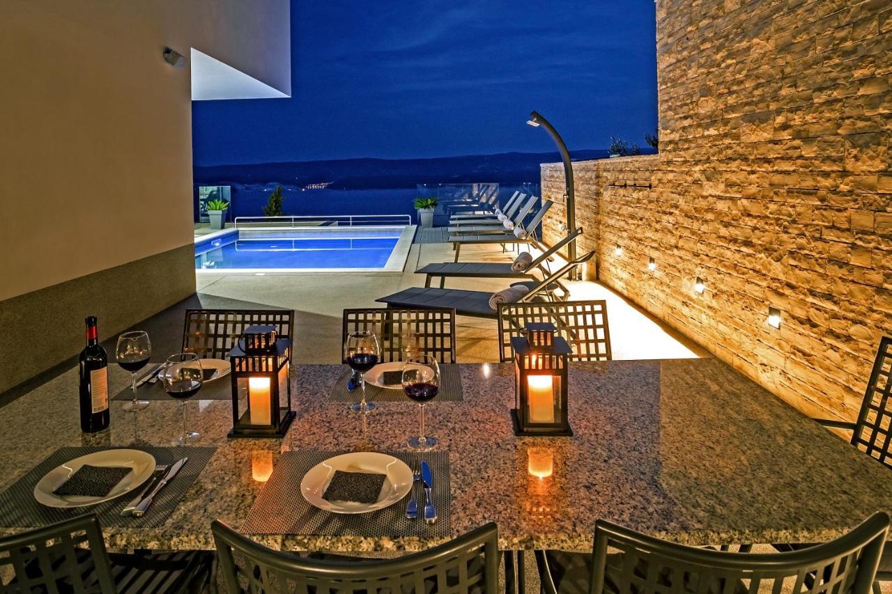 Villa Dispet With Heated Pool, Jacuzzi, Sauna And Cinema Celina Exterior foto